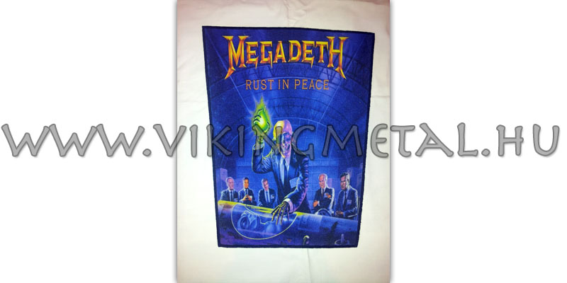 Megadeth - Rust in Peace hátfelvarró