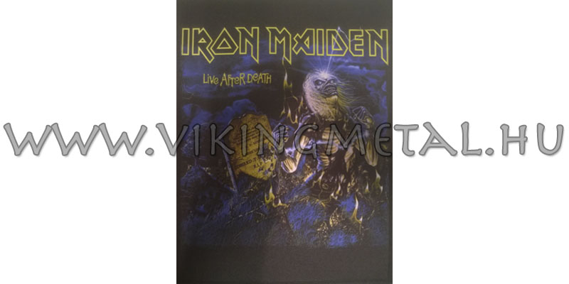 Iron Maiden - Life After Death hátfelvarró