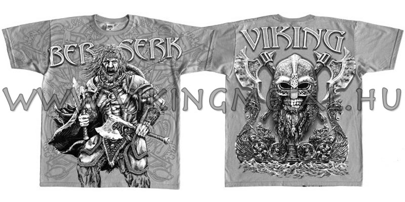 Vikinges póló - Viking - Berserk