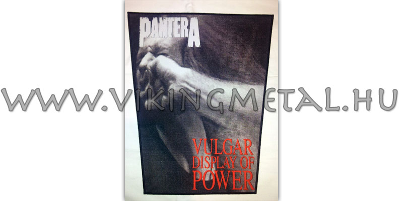 Pantera - Vulgar Display of Power hátfelvarró